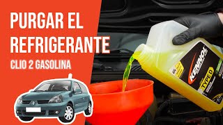 Cómo purgar el refrigerante Clio 2 14 16V 🚗 [upl. by Rothschild]