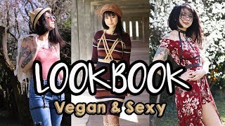 LOOKBOOK Sexy au lit et à la ville avec des harnais en cuir VEGAN [upl. by Luann604]