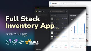 Build Nextjs Inventory Management Dashboard amp Deploy on AWS  Postgres Node Tailwind EC2 RDS S3 [upl. by Domingo]