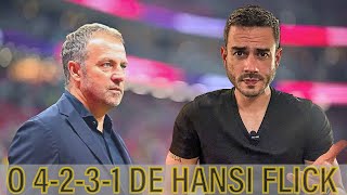 Hansi Flick vs Xavi mais parecidos ou diferentes Como joga o técnico alemão do Barça [upl. by Claudetta]