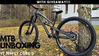 Getting back to MTB after 10 years  YT Jeffsy Core 2 Unboxing [upl. by Ojadnama455]