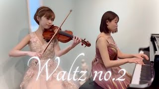 Waltz no2  D Shostakovich  violin amp piano [upl. by Mario920]