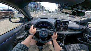 NEW Toyota Yaris 2024  POV Test Drive [upl. by Acebber]