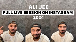 Ali Jee’s Full Live Session  2024 [upl. by Elyr325]