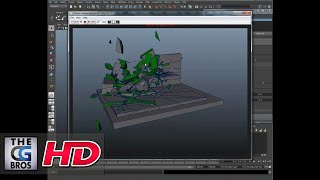 Maya PullDownit VFX Tutorial Series Dynamic Rigid Body Fracturing Technique Part 2 [upl. by Hanson]