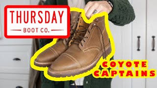 Thursday Boot Company Coyote Stormking Captain [upl. by Imik]