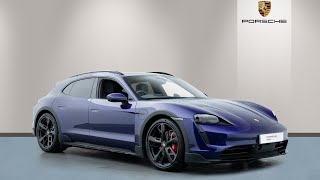 2022 Porsche Taycan 4S Cross Turismo [upl. by Nirre]