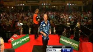 Matchplay 2008  Rd 1  Matt Clark v Roland Scholten pt 1 [upl. by Creight594]