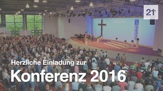 Herzliche Einladung zur Konferenz 2016 [upl. by Sardse]