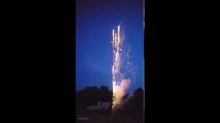 AK47 BARRAGE by Rocket Fireworks Toronto Canada [upl. by Anauj909]