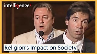 Debate Religions Impact on Society  Christopher Hitchens vs Nigel Spivey  Intelligence Squared [upl. by Yesmar109]