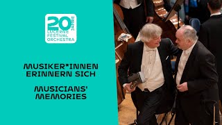 20 Jahre Lucerne Festival Orchestra – Die Musikerinnen [upl. by Eileek]