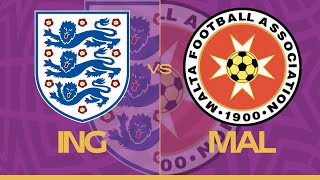 🎙 INGLATERRA VS MALTA 🔴 ELIMINATORIAS EUROCOPA ⚽ EN VIVO [upl. by Eldorado]