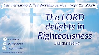 San Fernando Valley Worship Service [upl. by Yniar]