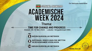 9 MEI 2024  ACADEMISCHE WEEK 2024 dl 2 [upl. by Nyleak675]