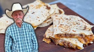 Easy Tortillas with a SECRET Ingredient That Will BLOW Your Mind  Bonus 3 Cheese Quesadillas [upl. by Annawd]