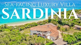 INSIDE a SEAFRONT LUXURY VILLA For Sale In Costa Smeralda  Lionard [upl. by Angle]