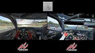 Modded Assetto Corsa vs Assetto Corsa Competizione [upl. by Pelagia]