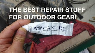 Aquasure Urethane Repair of backpacks and boots [upl. by Gifferd]