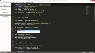 MEAN Stack Tutorial Verbindung zu MongoDB herstellen video2braincom [upl. by Margalo574]