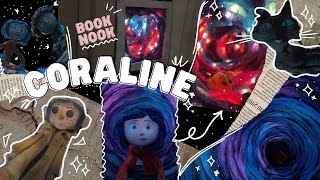 make a coraline book nook with me  DIY Coraline Secret Tunnel Tutorial [upl. by Aicenav482]