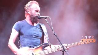 Sting  Fields of gold live pistoia blues 2015 [upl. by Kailey]