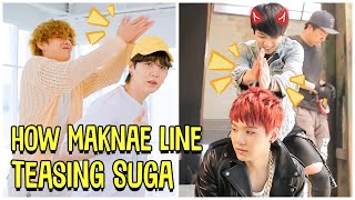 How BTS Maknae Line Teasing Suga Hyung [upl. by Austine]