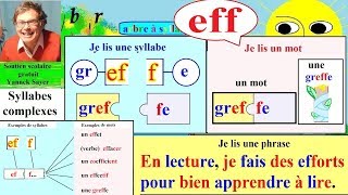 Apprentissage de la lecture Maternelle CP en Français  eff 73 [upl. by Zaneski]