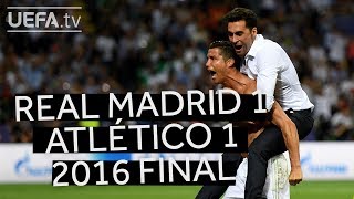 Real Madrid v Atlético Madrid 2014 UEFA Champions League final highlights [upl. by Anos893]