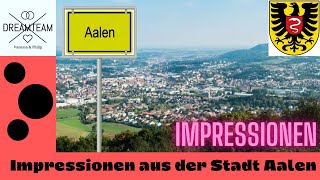 Aalen  BadenWürttemberg  Impressionsvideo bei Regen [upl. by Nuawtna]