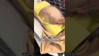 How we flip a breech baby shorts obgyn breech simulator [upl. by Hake]