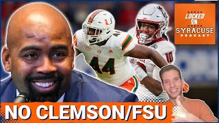 How Syracuse Football NOT Facing Clemson amp FSU is GOOD and BAD  Syracuse Football Podcast [upl. by Sihunn]