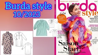 lets remember Burda issue 102023  full preview 👌🏼 [upl. by Enilav]