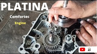 Platina comfortec ka full engine fitting video [upl. by Isadore]