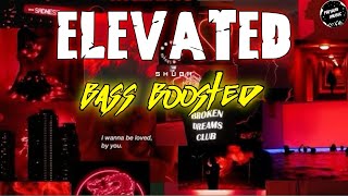 Elevated  Shubh Bass Boosted ❤‍🔥 ৷ elevated bass boosted [upl. by Amitak]