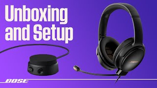 Bose QuietComfort™ 35 II Gaming Headset – Unboxing and Setup [upl. by Lebbie]