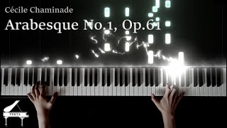 Cécile Chaminade  Arabesque No1 Op61 [upl. by Eanore]