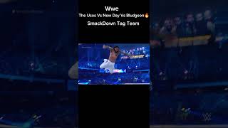 Wwe The Usos Vs New Day Vs Bludgeon Brother 🔥 SmackDown Tag Team wwe2k23 wweshorts wwesuperstar [upl. by Leilamag]