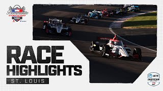 Race Highlights  2024 Bommarito Automotive Group 500 from St Louis  INDYCAR SERIES [upl. by Enram]