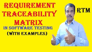 requirement traceability matrix RTM in software testing with examples  testingshala  tutorials [upl. by Ilime982]