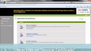 revocacion de certificado [upl. by Fidel326]