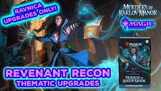 THEMATIC UPGRADES  REVENANT RECON  MTGKarlov Precon Deck [upl. by Alekin73]