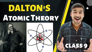 Class 9 Daltons Atomic Theory  Science Chapter 3  Daltons Atomic Theory in Hindi [upl. by Winzler847]