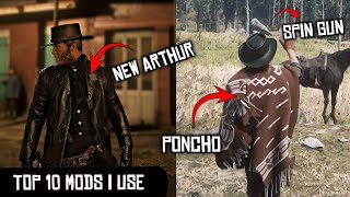 RDR2  10 Mods that can change your gameplay to god level  PrinSanity [upl. by Lleval]