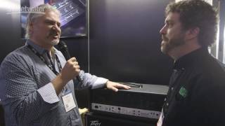 Peavey Invective 120 Tube Amplifier  Winter NAMM 2017 [upl. by Nnaarual]