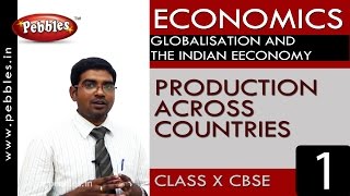 Production across countries  Globalisation Economics CBSE Class 10 Social Sciences [upl. by Theona333]