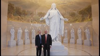 Two Apostles Lead a Virtual Tour of the Rome Italy Temple [upl. by Cirnek]