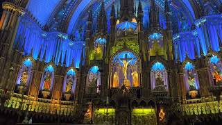 🇨🇦 Inside Montreal’s Magnificent NotreDame Basilica 1829 Old Montreal 4K HDR60fps [upl. by Claudette]