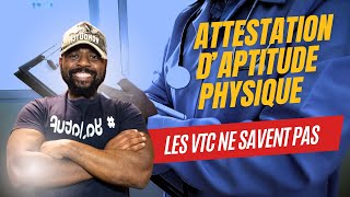 VTC  Tout savoir sur lattestation daptitude physique [upl. by Wampler828]