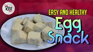 Egg Snack Recipe  Easy and Healthy Recipe  CookRee Show [upl. by Aihtiekal]